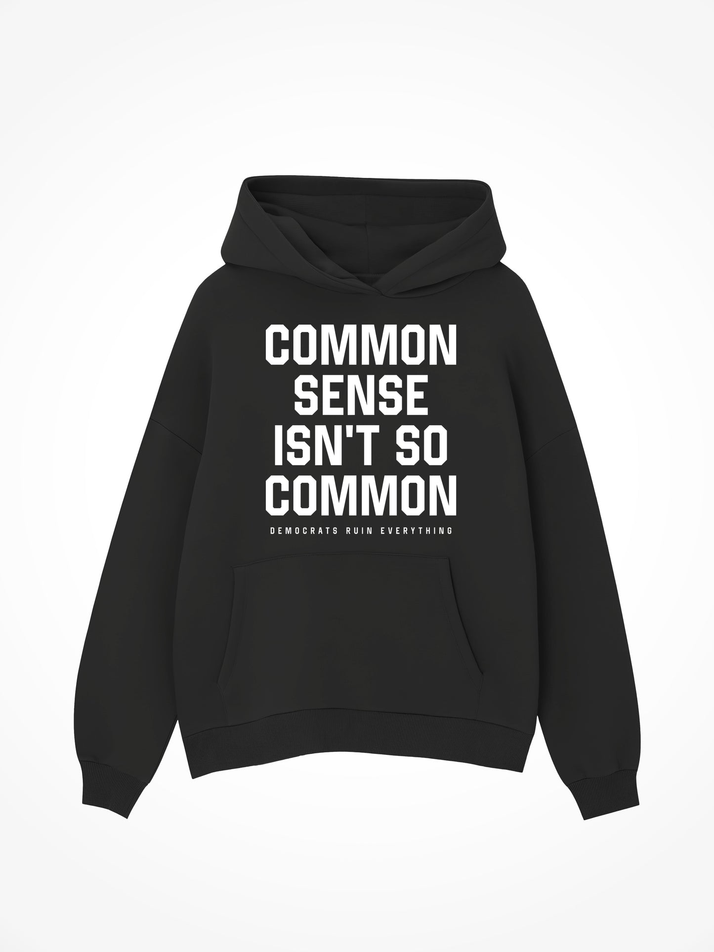 Common Sense - Black Hoodie