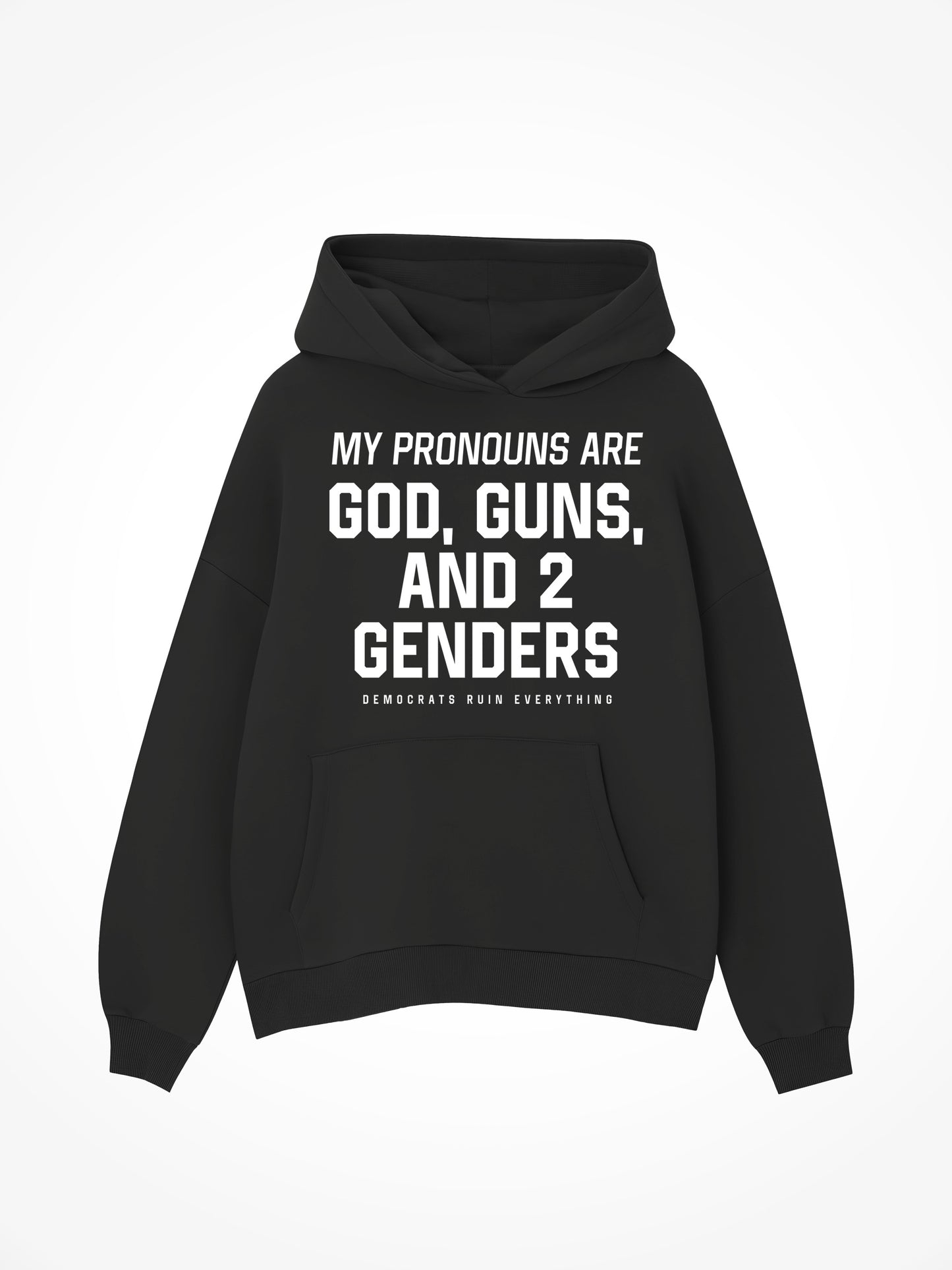 Pronouns - Black Hoodie